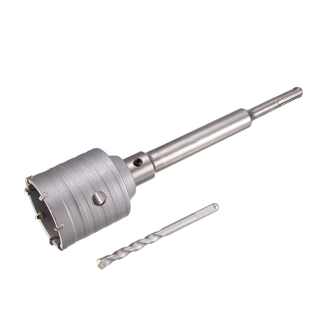 Sourcingmap Shank Concrete Stone Wall Hole Saw Drill Bit 60mm w Wrench