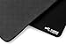 Glorious Extended Gaming Mouse Pad/Mat - Long Black Cloth Mousepad, Stitched Edges | 36x11 (G-E)