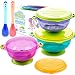 SUPABOWL Baby Suction Bowls for Toddlers, Baby Feeding Set with Spoons BPA free primary