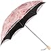 kilofly Anti-UV Embroidered Sun Protection Folding Parasol Umbrella, UPF 40+