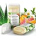 All Natural Effective Underarm Deodorant (Unscented) • Neutralizes Odors and Prevents Natural Sweat or Excessive Sweating Caused by Stress or Exercise • Best Travel Deodorant for Men & Women.