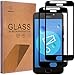 [2-Pack]-Mr.Shield for Motorola Moto E4 / Moto E (4th Generation) [Tempered Glass] [Full Cover] [Black] Screen Protector with Lifetime Replacement