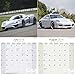 Porsche Calendar - Super Car Calendar - Automobile Calendar - Monthly Wall Calendar (Modern 12x12)
