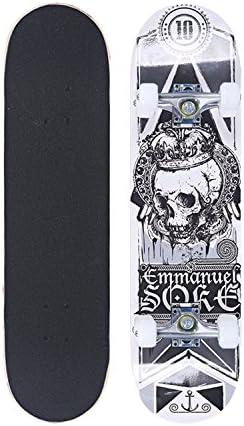 Appolily Pro Complete Skateboard 31 Inch for Extreme Sports and Outdoors Free Skateboard Bag