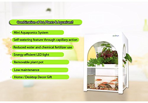 white castle aquarium kit aquaponics system indoor farming