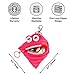ZIPIT Monster Mini Pouch/Coin Purse, Dazzling Pink