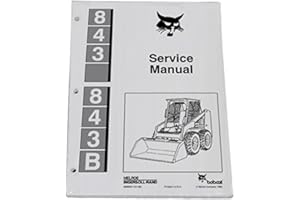 POUSUTONG Bobcat Skid Steer 843 843B Workshop Repair Service Manual Book - Manufacturer Part Number - MPN # 6566091