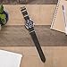 Benchmark Basics Leather Watch Band - Crazy Horse Oiled Leather One-Piece Watch Straps for Men & Women - 18mm, Dark Green