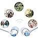 Earbuds,Timkyo 3.5mm Stereo Noise Isolating In-Ear Earbuds Headphones with Microphone for iPhone iPad iPod Samsung Galaxy S8/S7/S6/Edge (Blue)