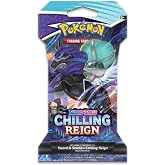 Pokemon Sword &amp; Shield Chilling Reign Sleeved Booster | Spectrier