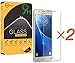 [2-Pack] Galaxy J7 (2016) Screen Protector, Jasinber Tempered Glass Screen Protector for Samsung Galaxy J7 2016 (Not for 2015 Released) with 9H Hardness/Anti-Scratch/Anti-Fingerprint