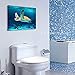 Bathroom decoration Beach decoration Turtle Art Beach bathroom decoration Turtle picture artwork Marine decoration Canvas printing canvas wall art Hawaiian decoration Frame printing bedroom ready