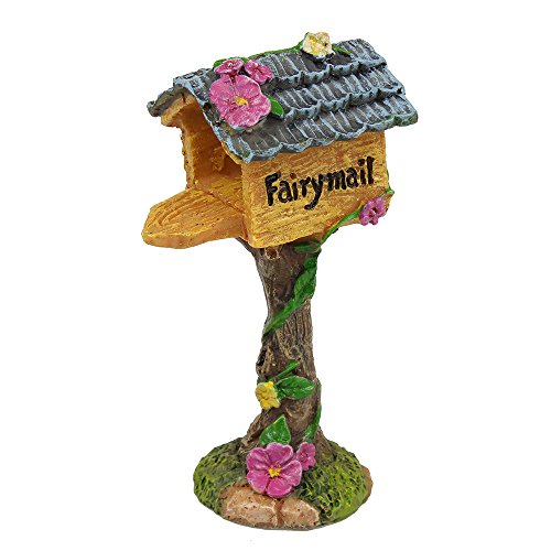 NW Wholesaler Fairy Garden Supply - Fairy Furniture Collectibles - "Fairymail" Mailbox - Thumbnail 5