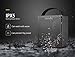 FM Radio Portable Wireless Bluetooth Speaker 8W Waterproof/Shower/Outdoor with Alarm Clock MP3 Player Hands Free Phone Calling Mic, Micro SD TF Slot, External Wire Antenna