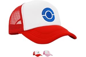 PopCrew Embroidered Team Trainer Hat for Anime Cosplay Costume, Trucker, Snapback Cap