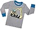 Boys Truck Pajamas Children Christmas Gift Kids Clothes 100% Cotton Size 5