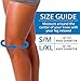 Zensah Compression Knee Sleeve - Knee Brace to Relieve Knee Pain and Treat Runners Knee for Men and Women