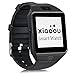 321OU Bluetooth Smart Watch Phone DZ09 with Camera Pedometer Support SIM Card TF Card for iPhone IOS Samsung LG Android Smartphones (Black)