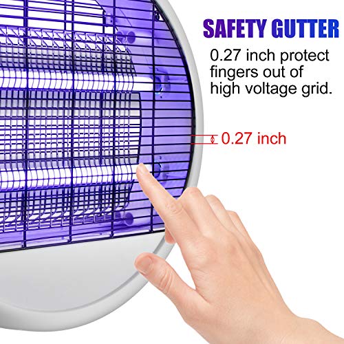 Bug Zapper, Mosquito Traps, Gnats Traps, Moths Traps, Mosquito Eradicator for Kitchen, Bedroom