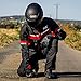 HWK Mesh Motorcycle Jacket Riding Air Motorbike Jacket Biker CE Armored Breathable (XX-Large, Red)