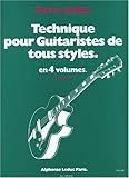 Technique pour Guitaristes Tous Styles Vol 4/4 by 