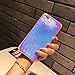 Holographic Mermaid iPhone 8 Plus Case,Easeu [Super Slim] [Gorgeous] Iridescent Back Cover [Color Changing] Anti-Scratch Crocodile Pattern Thin Reflective Rainbow Case for iPhone 7 Plus/iPhone 8 Plus
