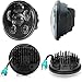 JKCOVER 5-3/4 5.75 Inch 4000LM 45W Daymaker Projector LED Headlight for Harley Davidson Motorcycles - 1 Year Warranty