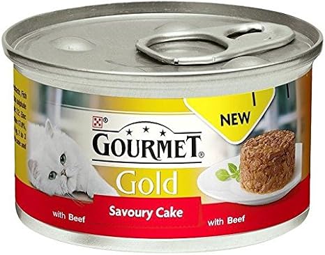 gourmet savory cake cat food