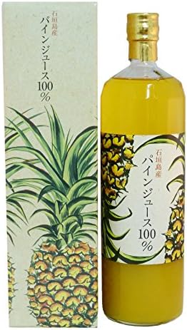 Ishigaki-producing pineapple juice 100% 900ml