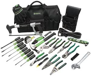 Kit D'outils Pour électriciens GREENLEE - 28 Pièces, Sac 416J64 - Neuf Sous Blister