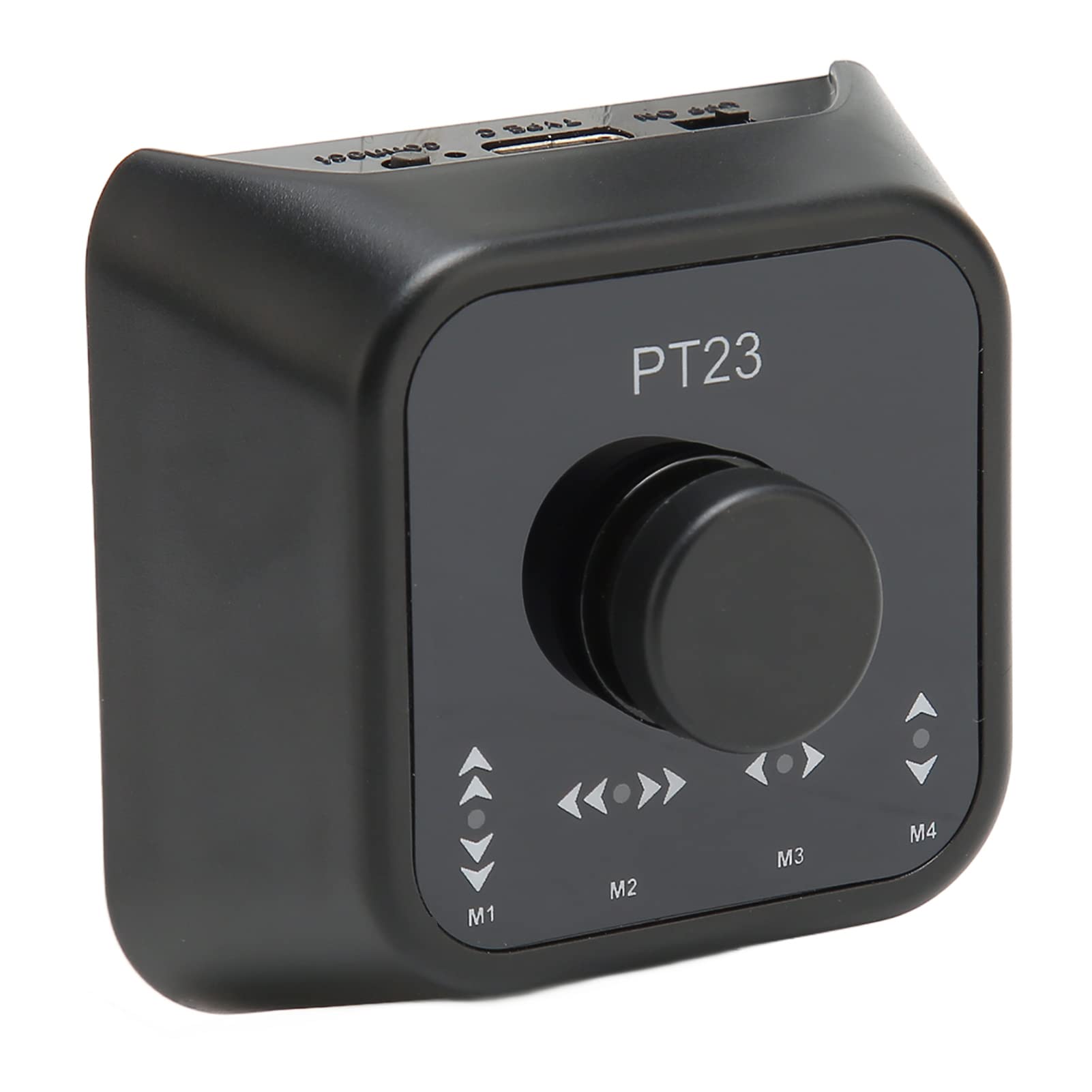 Bluetooth Page Turner Pedal, Type C Rechargeable Wireless Multimedia Controller Key Switch, Music Page Turner Foot Pedal for OS X, for Android, IOS (Black)