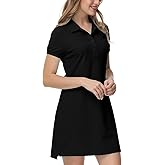 JINSHI Women T Shirt Dress Hiking/Tennis/Golf/Leisure Comfortable and Soft Athletic Dress for Women