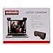 Portable Mini Clip-On USB 3.5 mm Powered Stereo Speaker 3.5 mm Detachable Multimedia Soundbar for Notebook Laptop PC Desktop Tablet Black