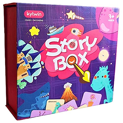 Story Magic Box Educational Card games for kids Featuring 32 Character & Prop Cards Literacy Games for Boys, Girls, Kids Age 3 years plus