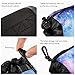 Lens Case Protective Pouch Bag, DSLR Camera Lens Neoprene Storage Set for Sony, Canon, Nikon, Panasonic, Individual Waterproof Drawstring Sacks with Snap Hook, S+M+L+XL 4 Pack, Mysterious Starry Sky