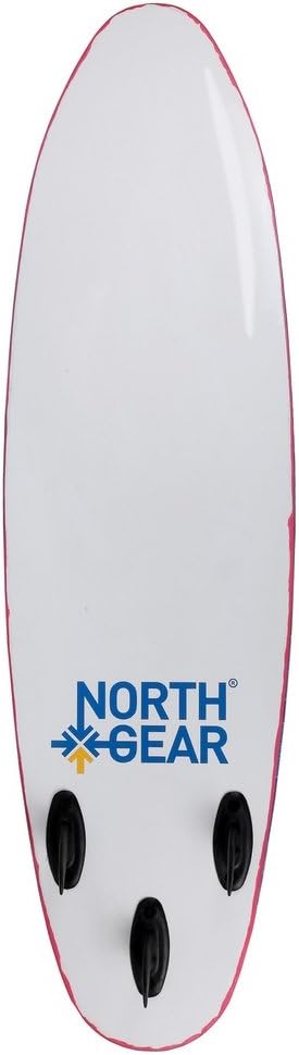 Amazon Com North Gear 6ft Surfing Thruster Beach Surfboard Foam