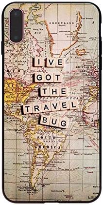 ERQINGT Phone Case World Map Travel Phone Case Silicone For Apple Iphone 5 5S 5C Se And 6 6S 7 7 Plus 8 8 Plus