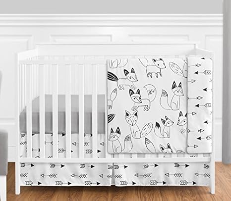 baby girl fox bedding
