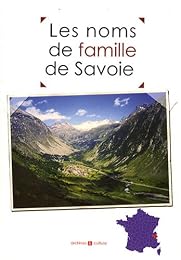 Les  noms de famille de la Savoie