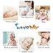 Baby Muslin Washcloths - Reusable Cotton Baby Wipes,Soft and Absorbent,Newborn Cotton Gauze Towels for Baby Skin, Muslin Warm Baby Towels for Shower Gift, 6-Pack 13x13