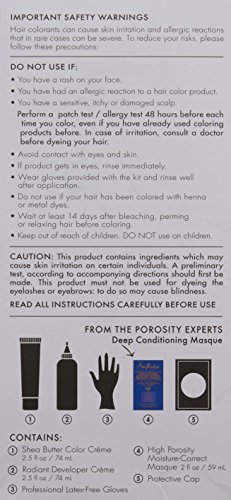 Shea Moisture Nourishing Hair Color Kit, Dark Brown