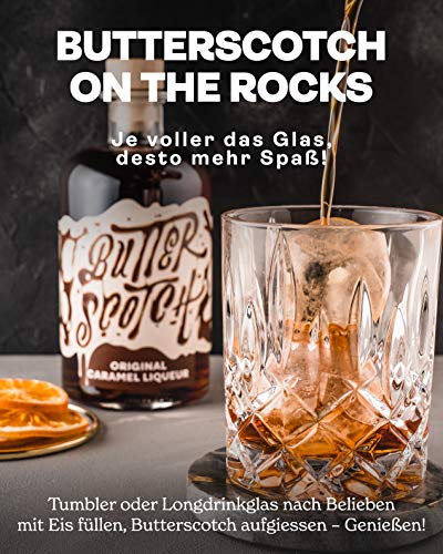 Butterscotch Karamell Likör I Original Caramel Liqueur 20% Vol. (1 x 0.5 l) I Vegan – Bild 7