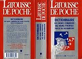 Larousse De Poche: Dictionnaire Noms Communs, Noms Propres Precis De Grammaire (Countries of the Wor by
