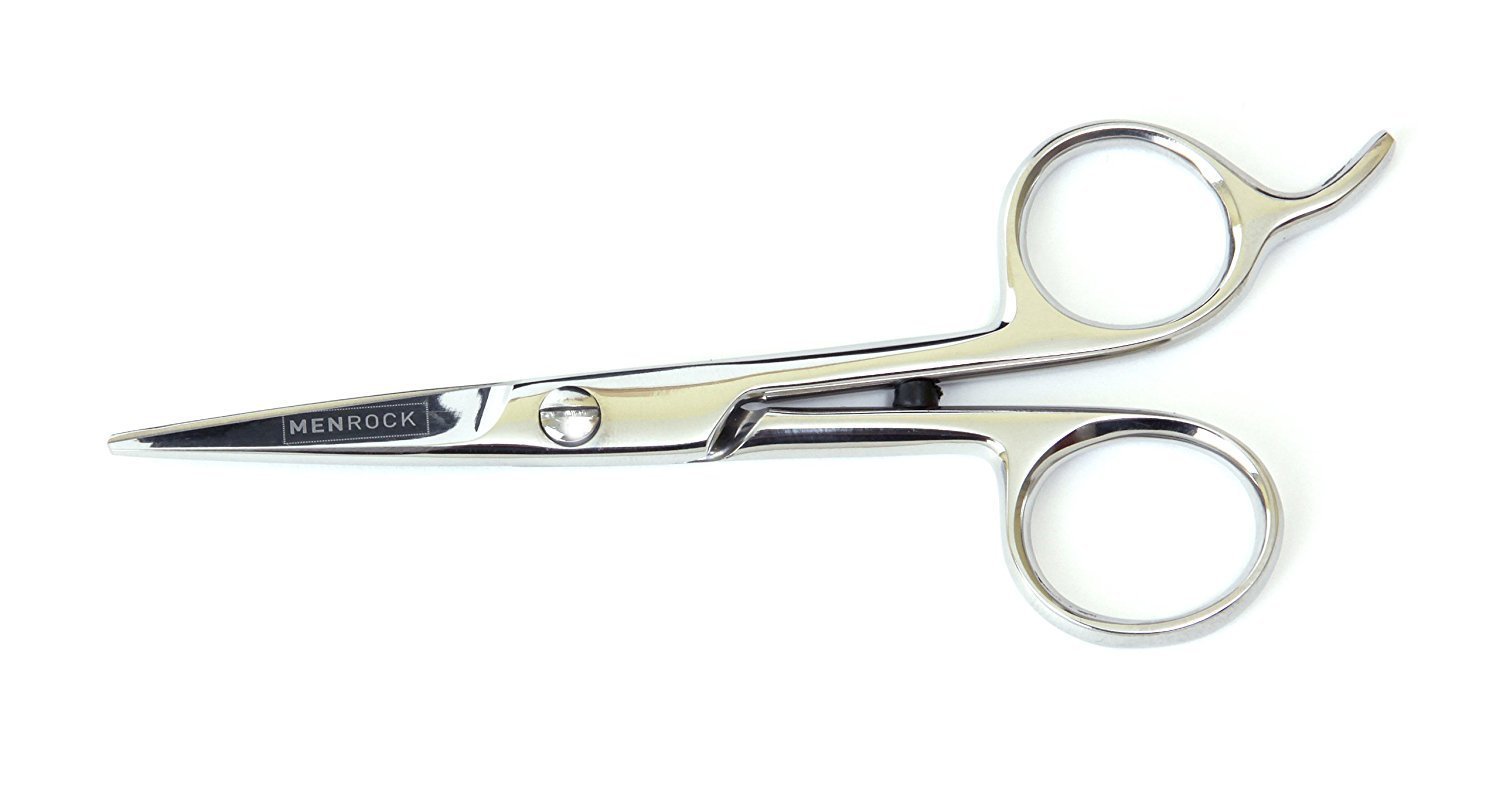 for Facial Hair by Men Rock Moustache and Beard Scissors