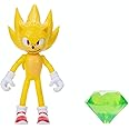 Sonic The Hedgehog 2 Movie Series 4-inch Action Figure Super with Master Emerald 41497