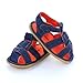 Kuner Baby Boys and Girls Cotton Rubber Sloe Outdoor Non-slip Sandals First Walkers Shoes