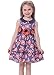 Bonny Billy Girl's Kid Peter Pan Collar Cotton Floral Skirt Dress 4-12