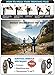FREEMOVE Trekking Poles Collapsible, Lightweight Ultra Strong Aluminum 7075 Sticks for Hiking and Walking with Cork Grips, Quick Locks, Fully Equiped Accessories Gear for Men and Women