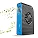Skyocean Small Personal Fan with 6000mAh power bank, Mini Battery USB Desk Fan with Portable Charger Best using in Travel Office School Kitchen outdoor sport Camping Equipment (Black)