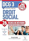 DCG 3 - Droit social - Fiches de révision - Réforme 2019-2020: Réforme Expertise comptable 2019-2020 (2019-2020) (Expert Sup) (French Edition) by 